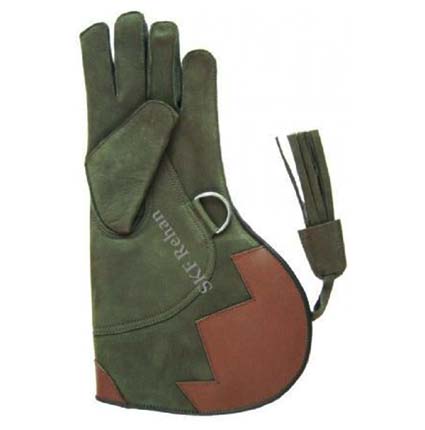 Falconry Leather Gloves.